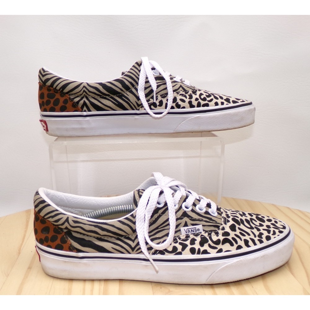 Vans Safari Multi Animal Print Shoes Unisex Mens 7 Womens 8.5 Sneakers Laces Rep